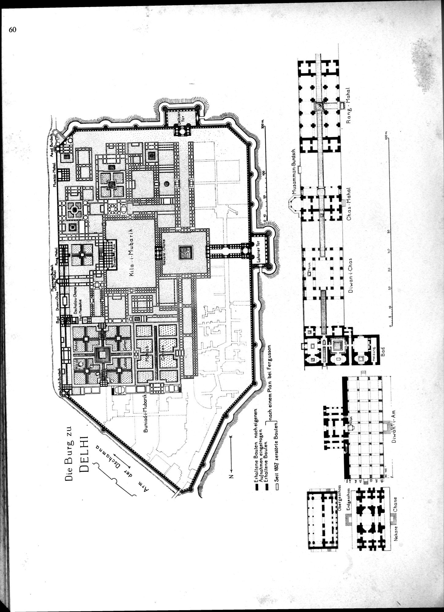 Indische Palaste und Wohnhauser : vol.1 / Page 176 (Grayscale High Resolution Image)
