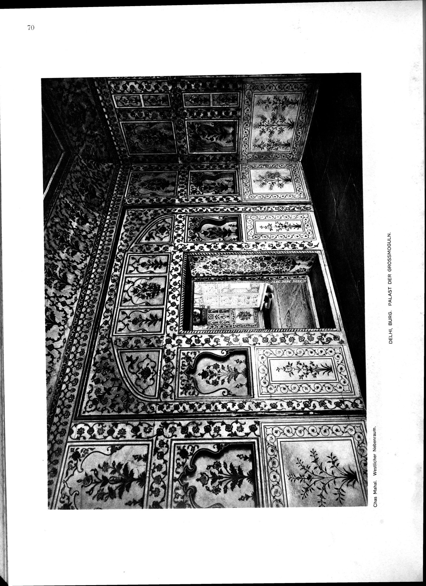 Indische Palaste und Wohnhauser : vol.1 / 186 ページ（白黒高解像度画像）