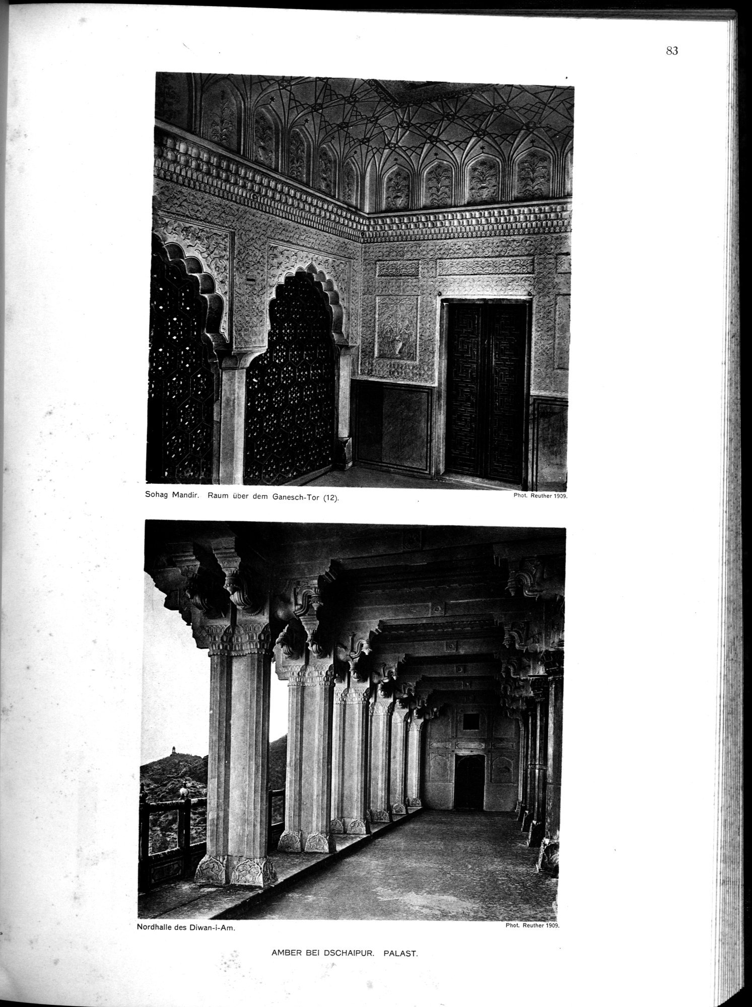 Indische Palaste und Wohnhauser : vol.1 / 199 ページ（白黒高解像度画像）