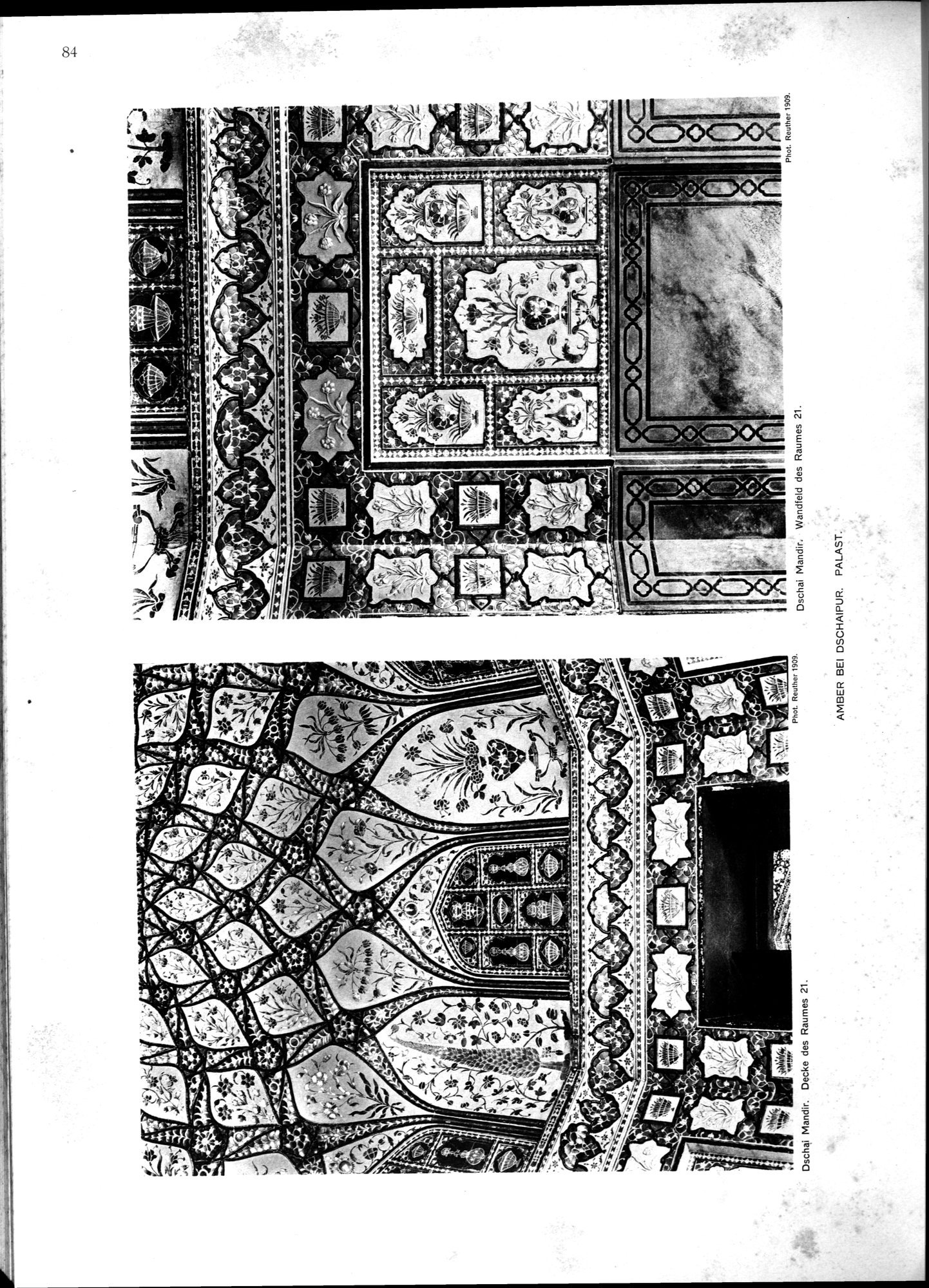 Indische Palaste und Wohnhauser : vol.1 / 200 ページ（白黒高解像度画像）