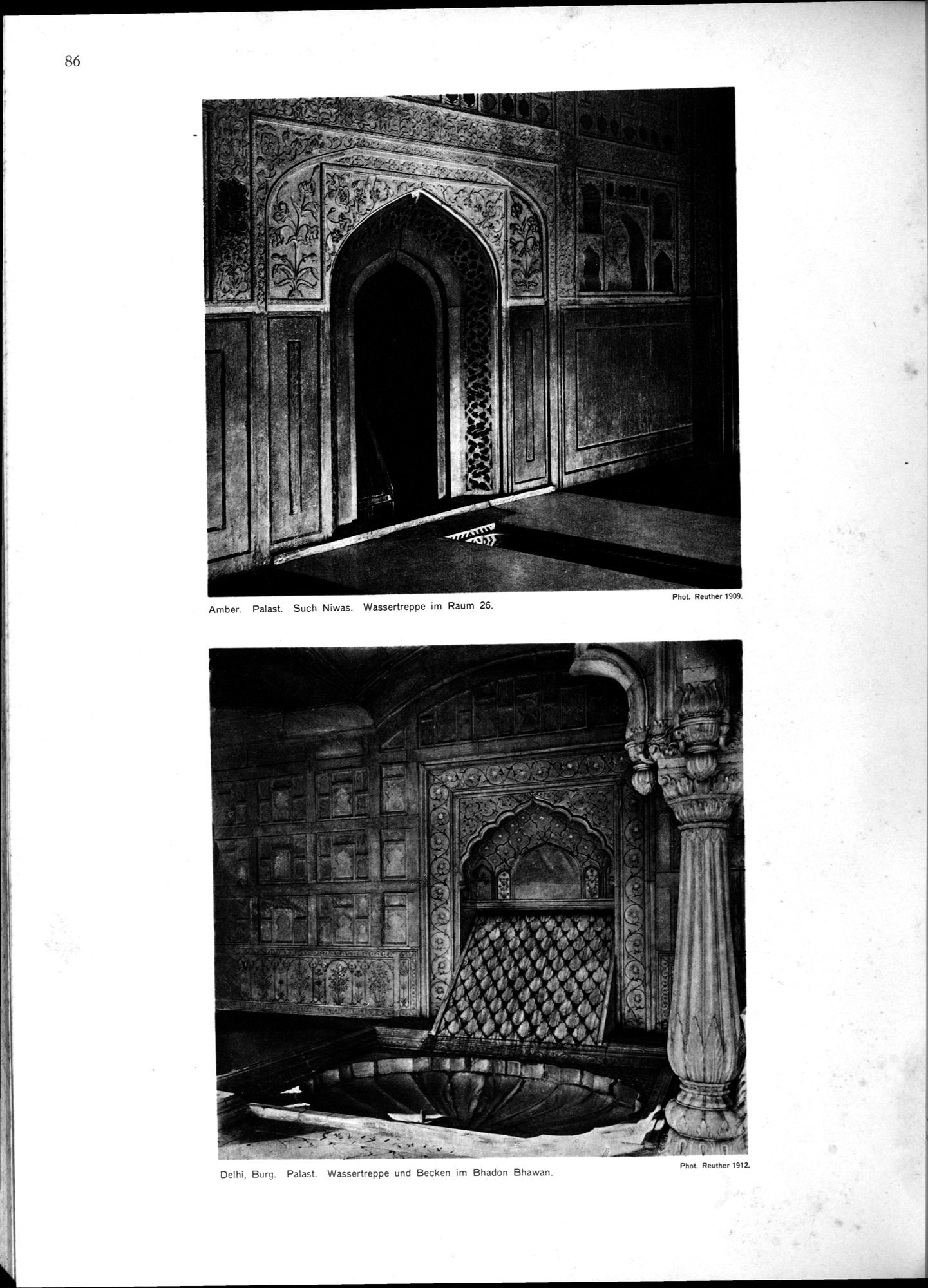 Indische Palaste und Wohnhauser : vol.1 / Page 202 (Grayscale High Resolution Image)