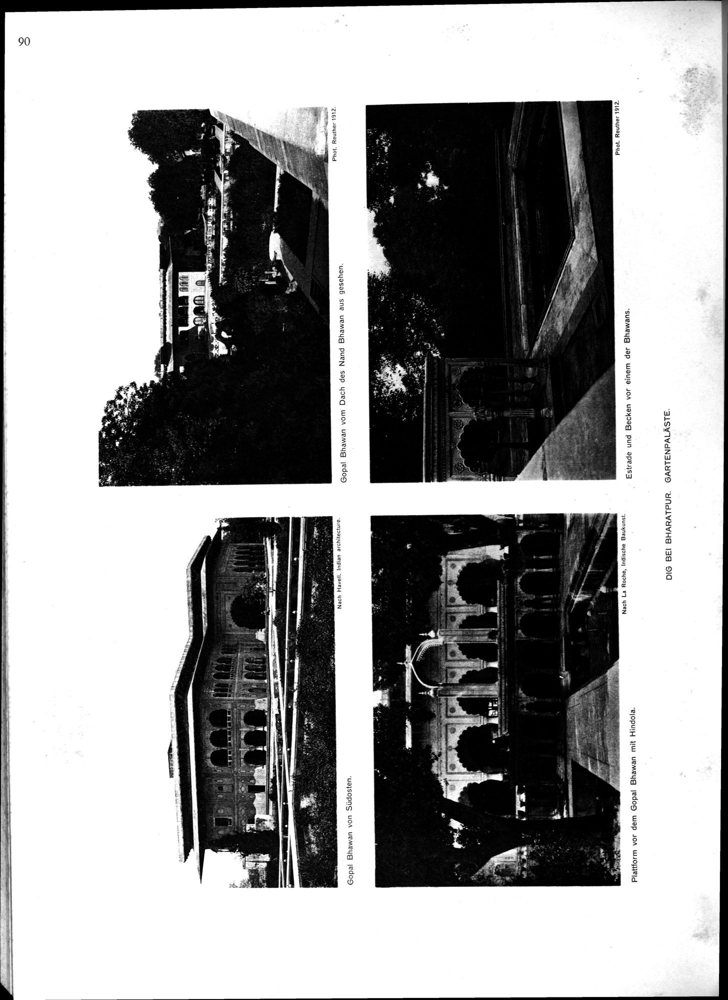 Indische Palaste und Wohnhauser : vol.1 / Page 206 (Grayscale High Resolution Image)