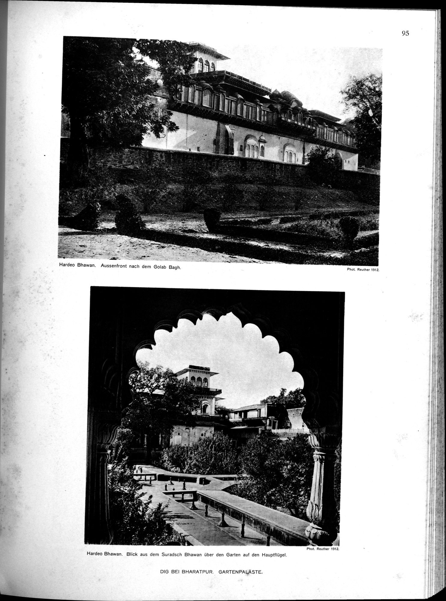 Indische Palaste und Wohnhauser : vol.1 / Page 211 (Grayscale High Resolution Image)