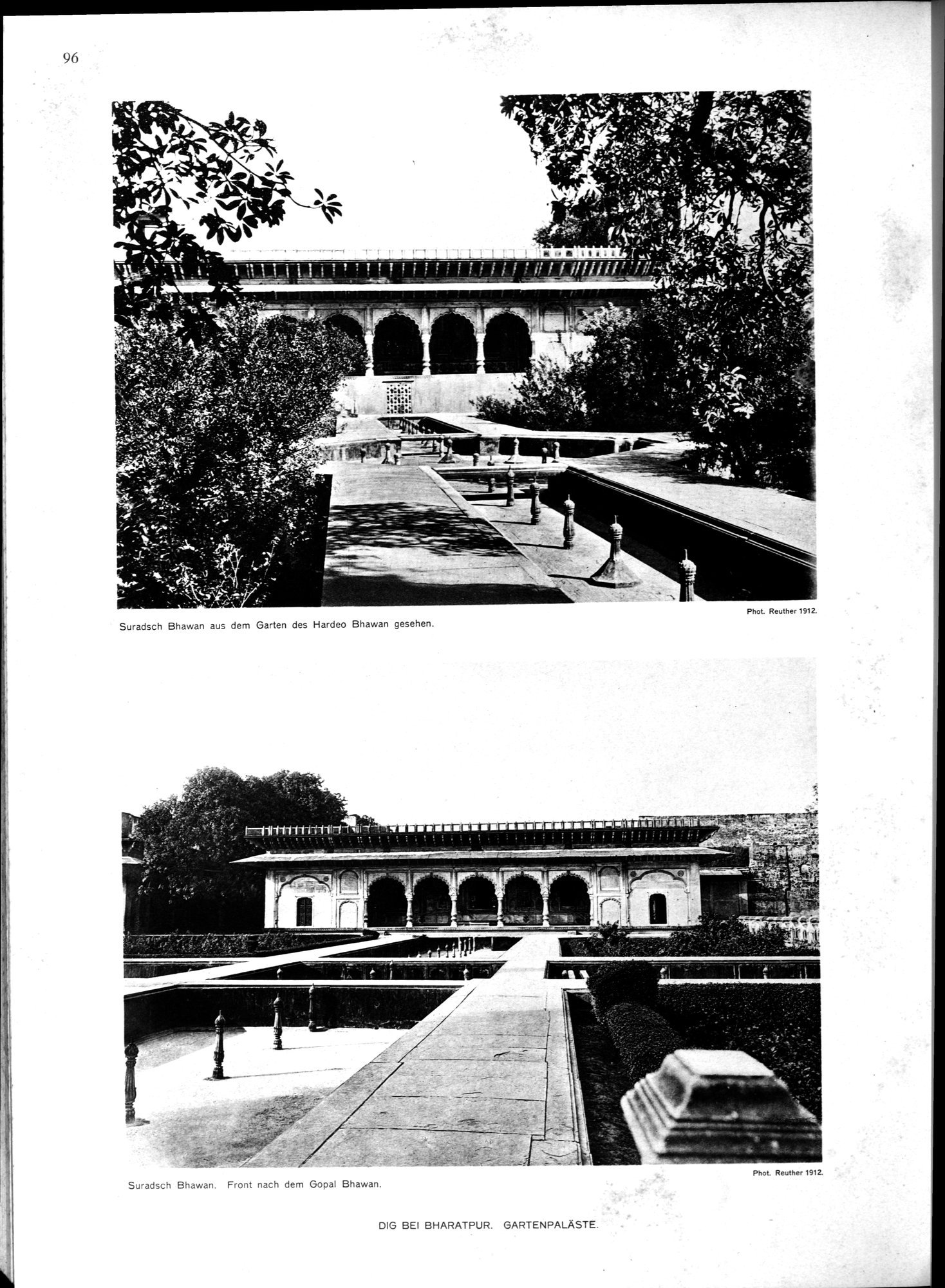 Indische Palaste und Wohnhauser : vol.1 / Page 212 (Grayscale High Resolution Image)