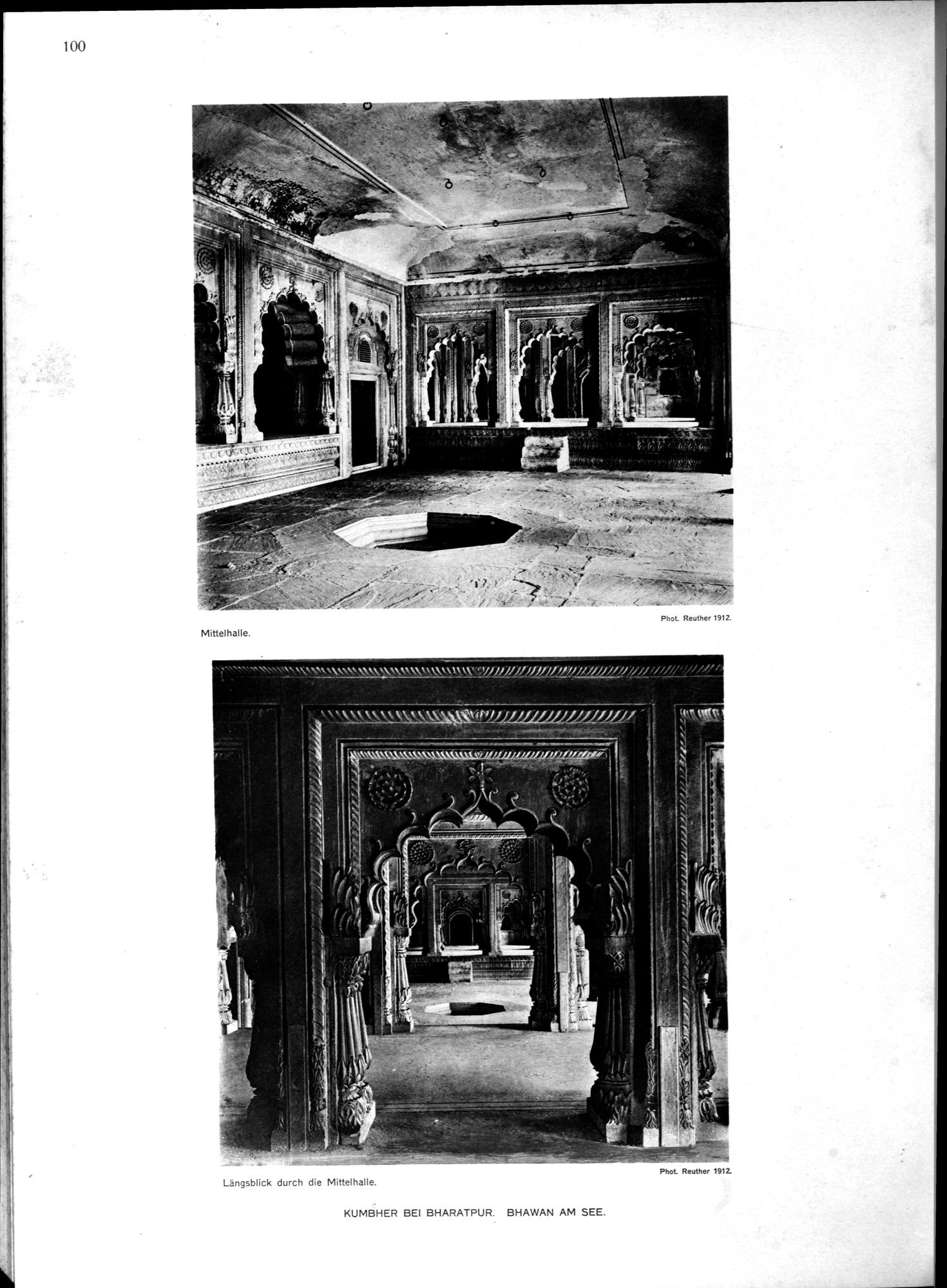 Indische Palaste und Wohnhauser : vol.1 / 216 ページ（白黒高解像度画像）