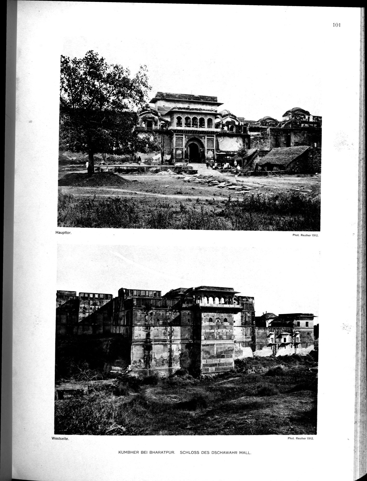 Indische Palaste und Wohnhauser : vol.1 / Page 217 (Grayscale High Resolution Image)