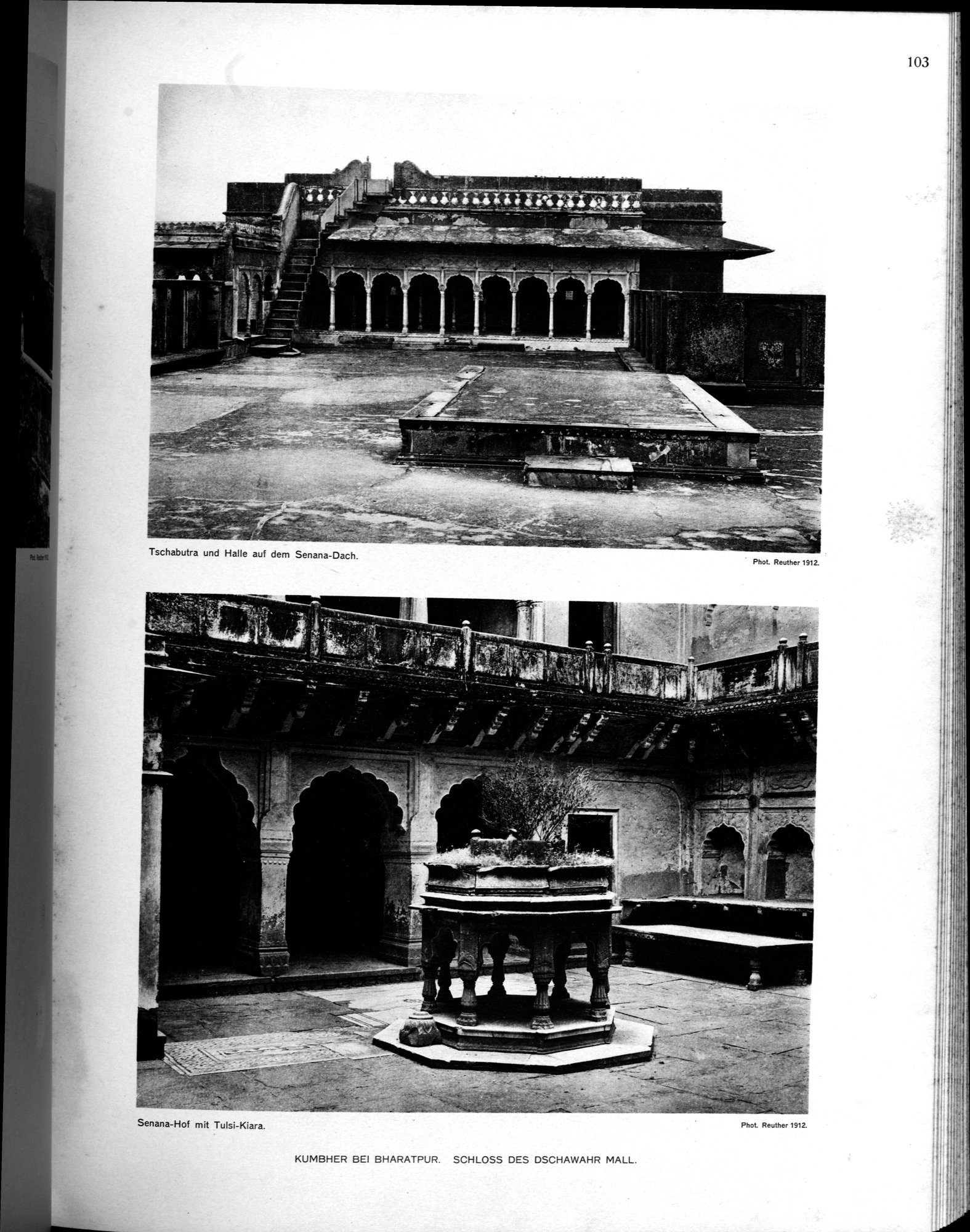 Indische Palaste und Wohnhauser : vol.1 / 219 ページ（白黒高解像度画像）