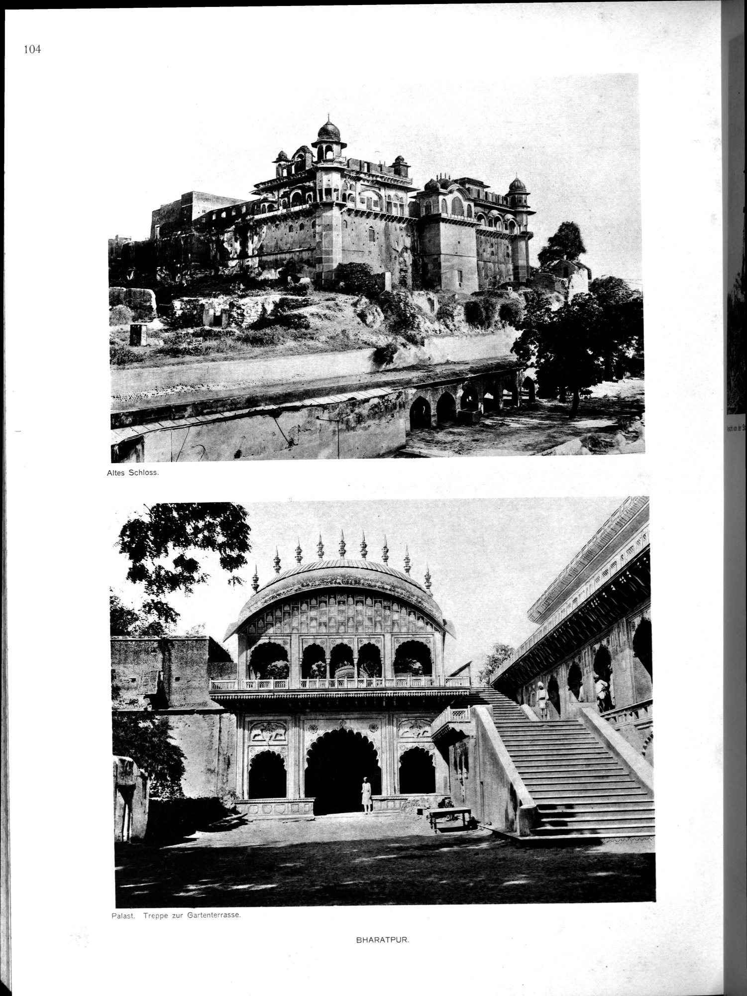 Indische Palaste und Wohnhauser : vol.1 / Page 220 (Grayscale High Resolution Image)
