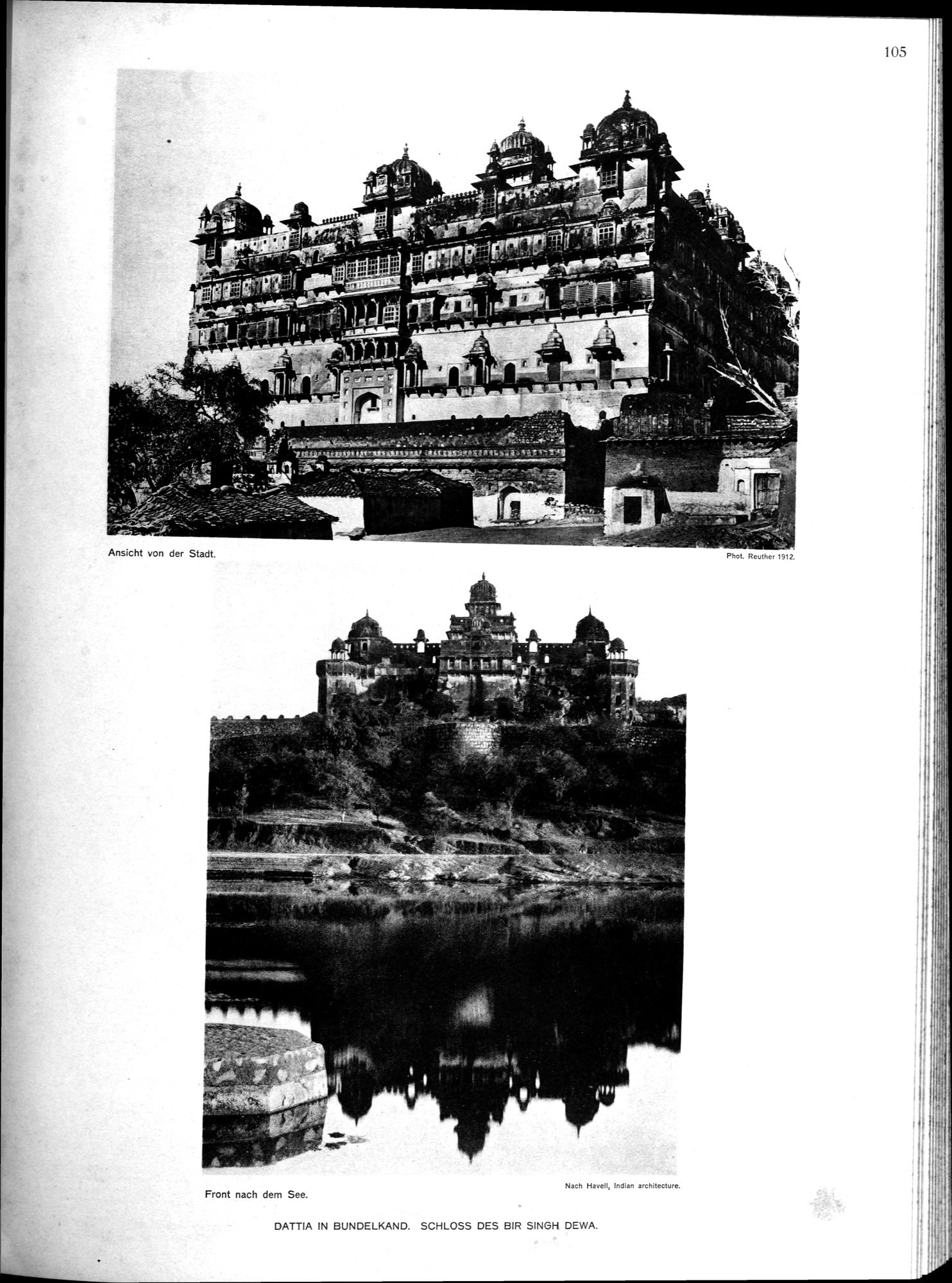 Indische Palaste und Wohnhauser : vol.1 / Page 221 (Grayscale High Resolution Image)