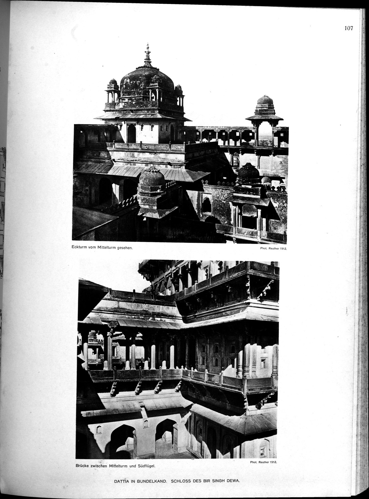 Indische Palaste und Wohnhauser : vol.1 / 223 ページ（白黒高解像度画像）
