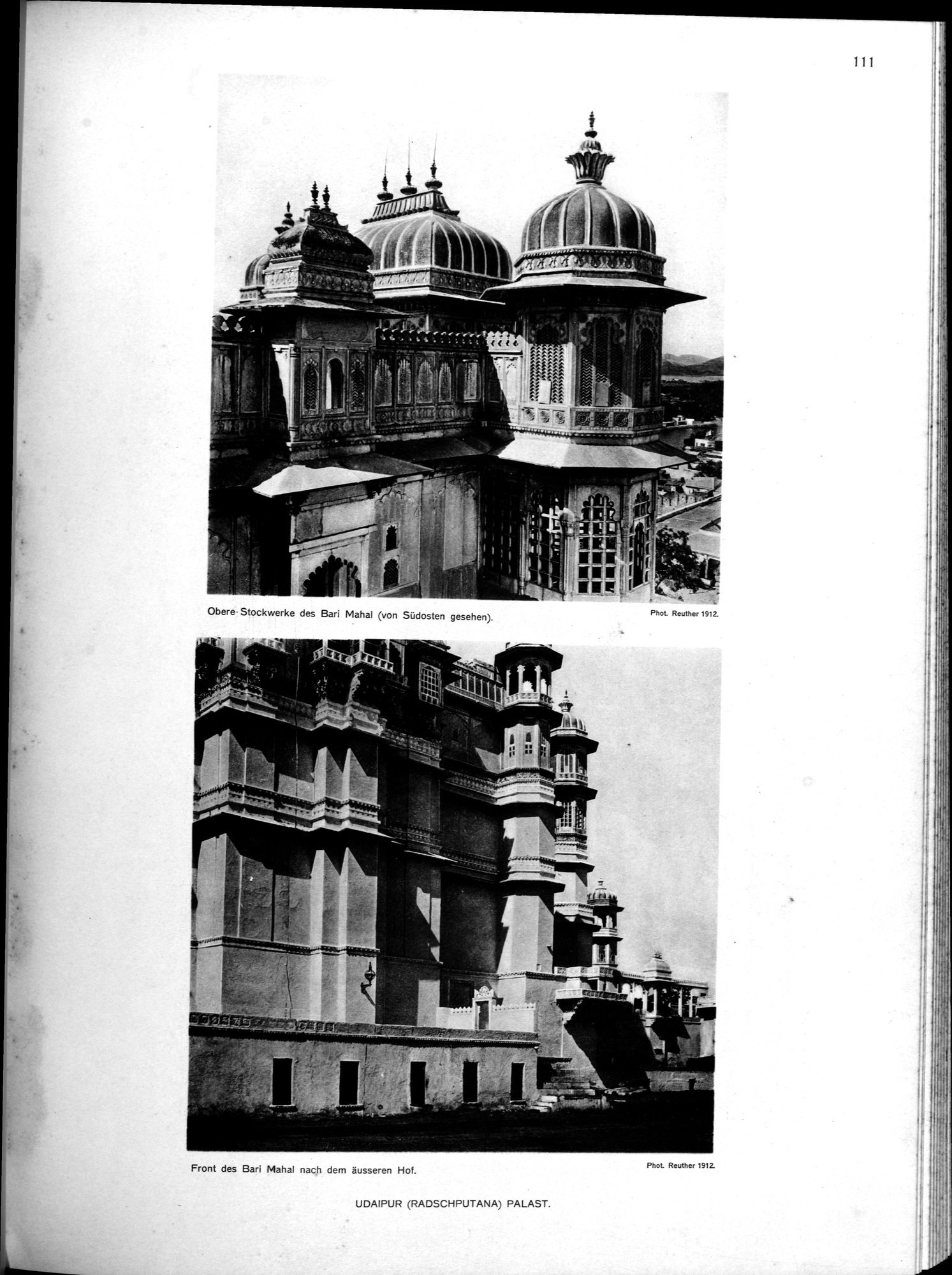Indische Palaste und Wohnhauser : vol.1 / Page 227 (Grayscale High Resolution Image)
