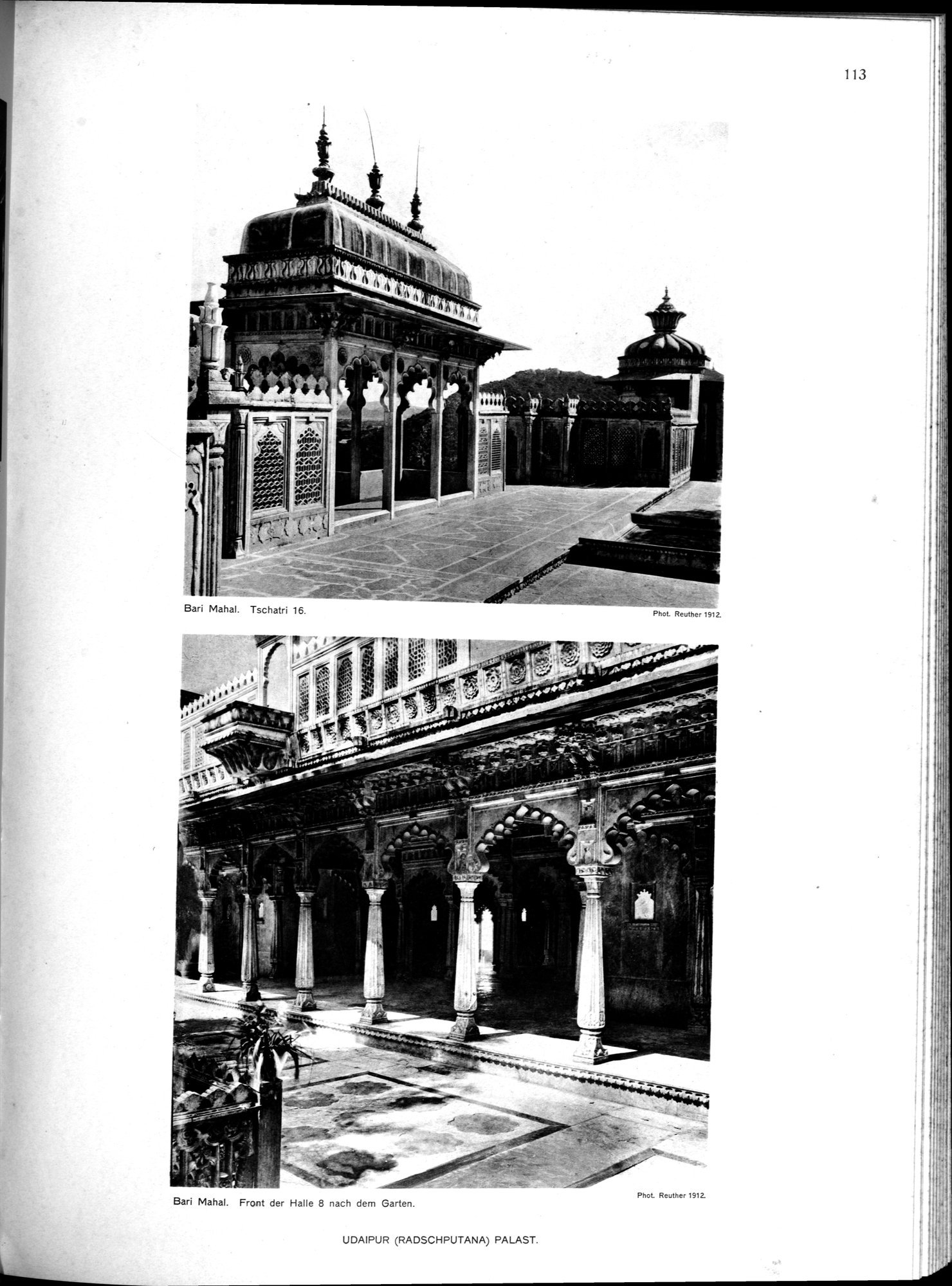 Indische Palaste und Wohnhauser : vol.1 / Page 229 (Grayscale High Resolution Image)