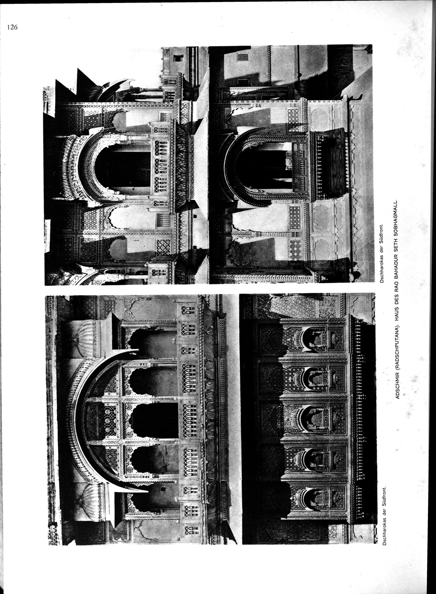 Indische Palaste und Wohnhauser : vol.1 / Page 242 (Grayscale High Resolution Image)