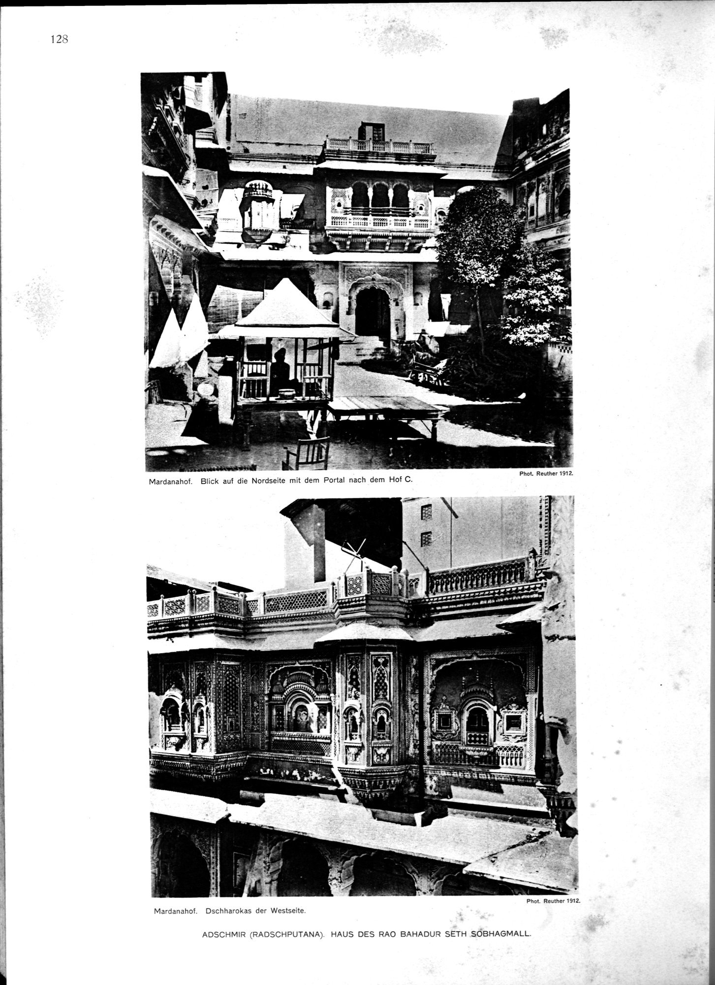 Indische Palaste und Wohnhauser : vol.1 / Page 244 (Grayscale High Resolution Image)