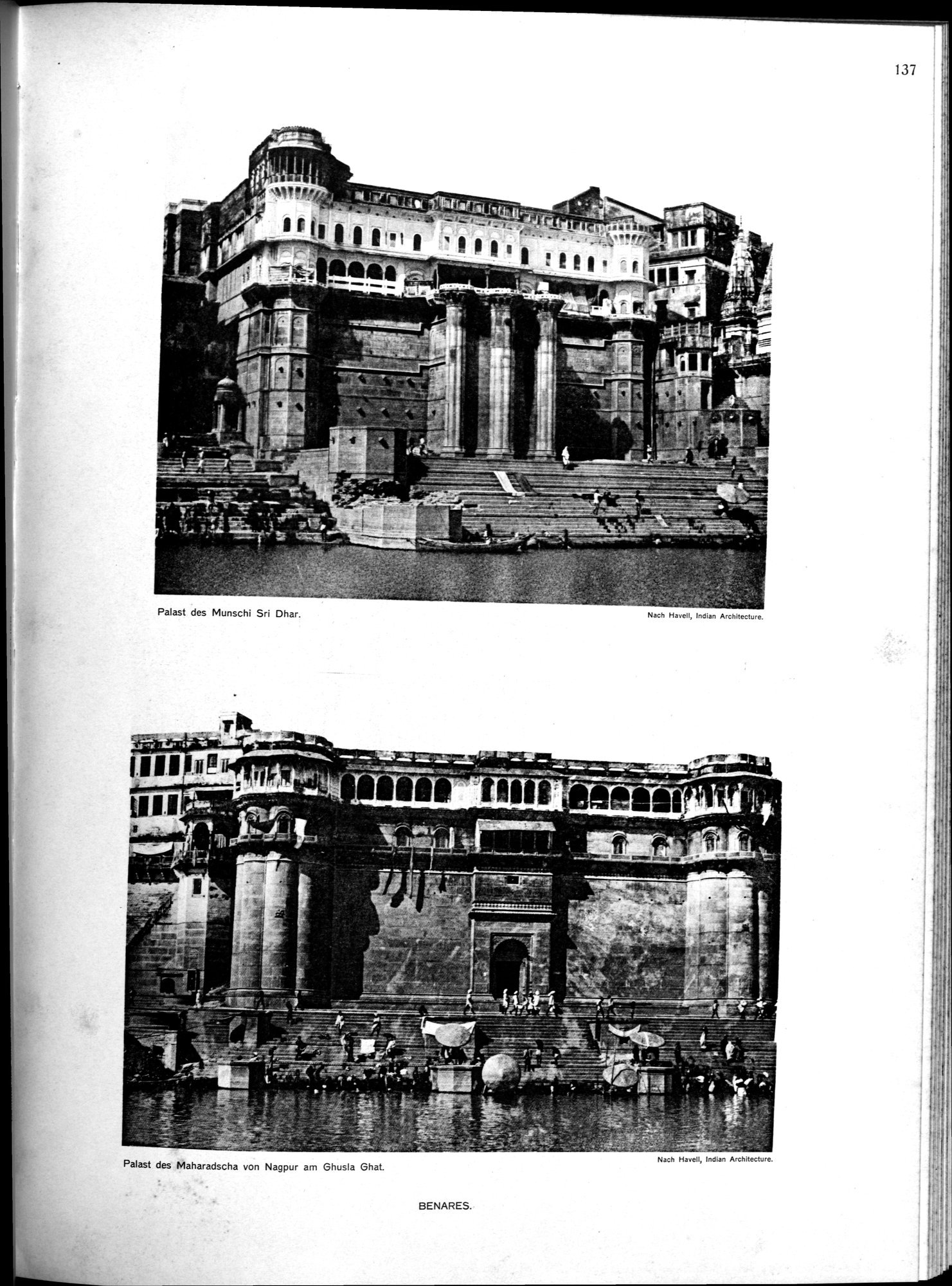 Indische Palaste und Wohnhauser : vol.1 / 253 ページ（白黒高解像度画像）
