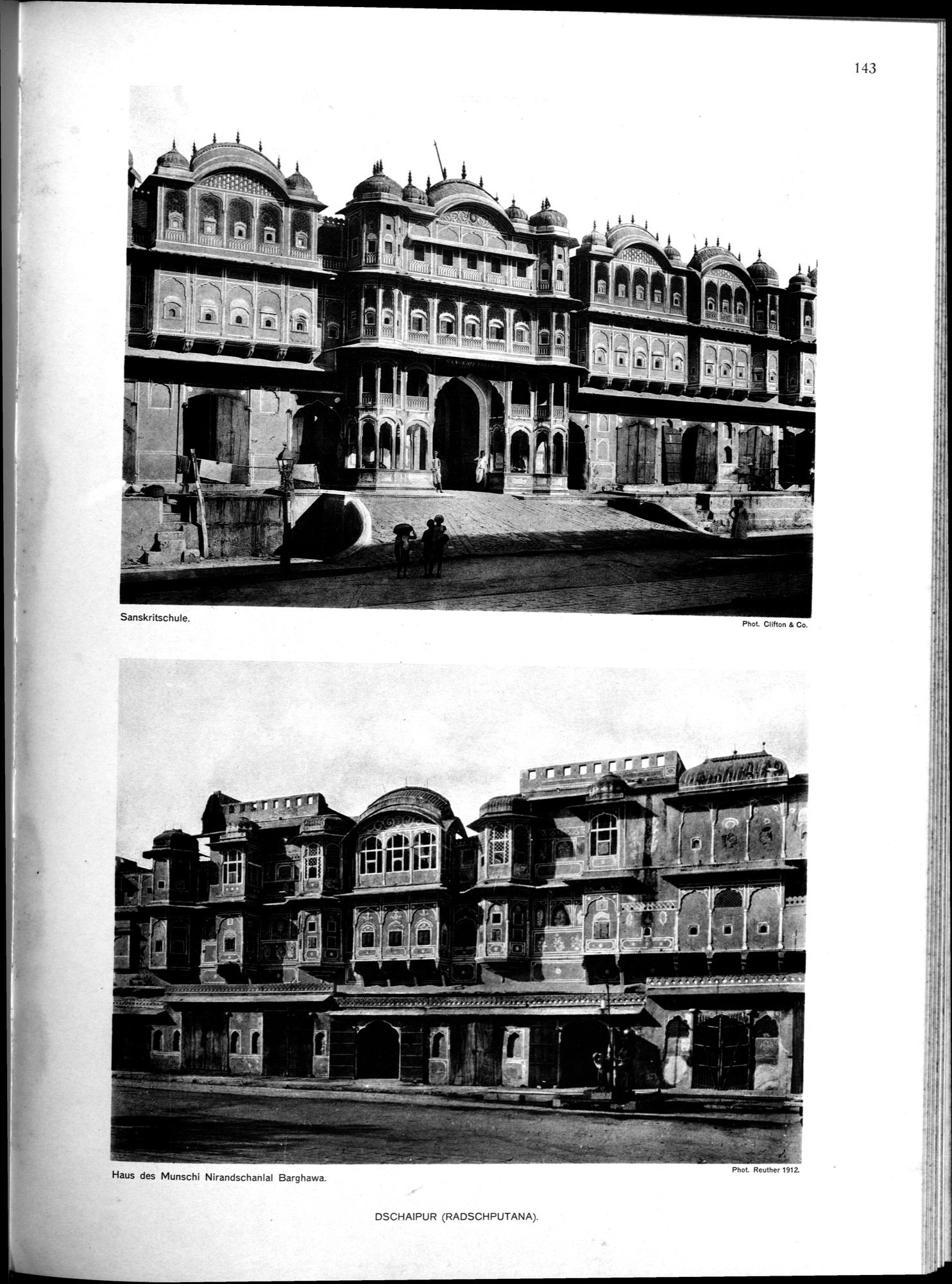 Indische Palaste und Wohnhauser : vol.1 / Page 259 (Grayscale High Resolution Image)