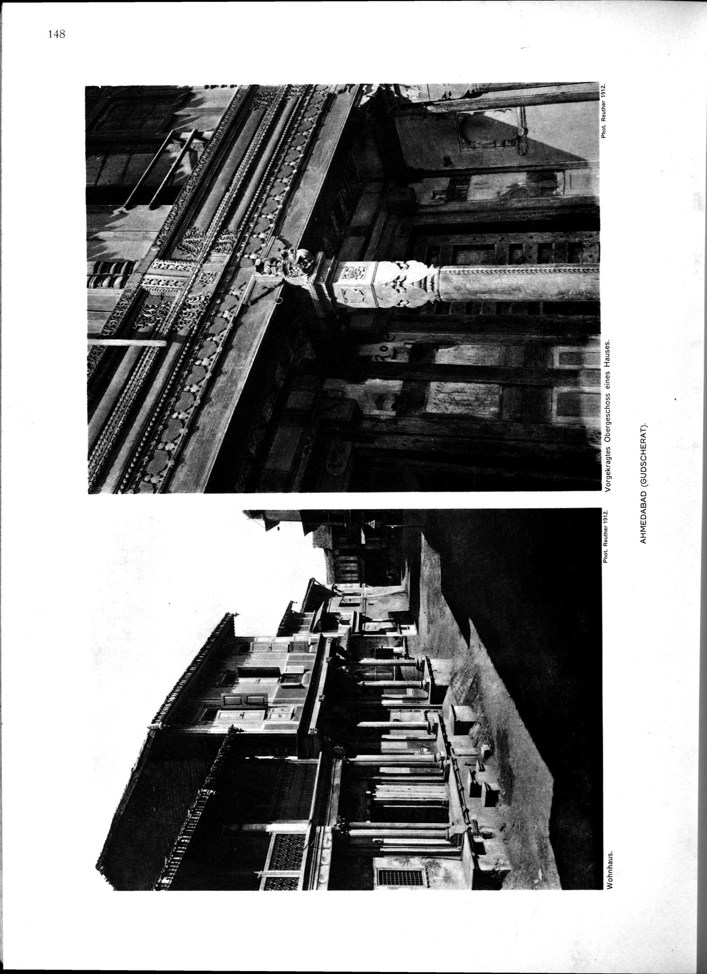 Indische Palaste und Wohnhauser : vol.1 / 264 ページ（白黒高解像度画像）