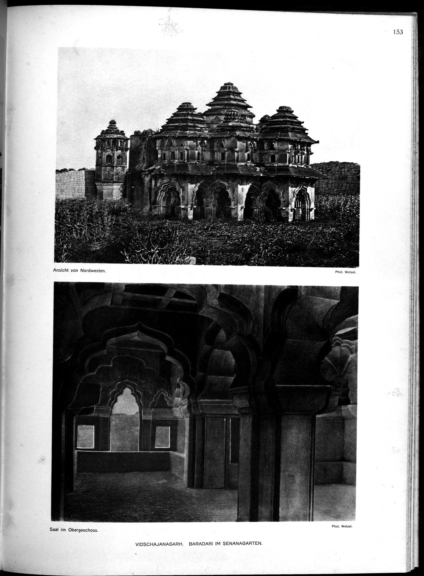 Indische Palaste und Wohnhauser : vol.1 / 269 ページ（白黒高解像度画像）