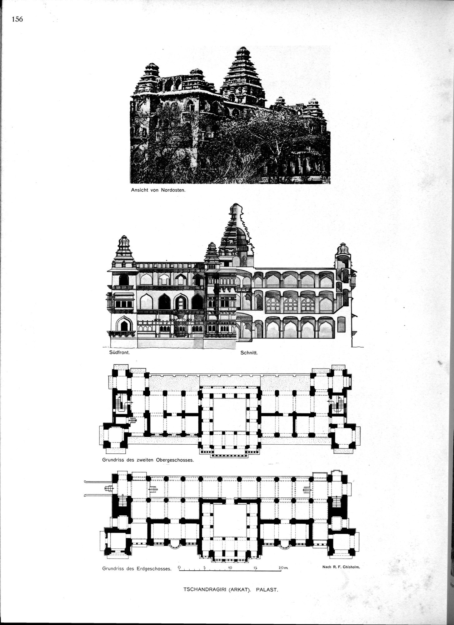 Indische Palaste und Wohnhauser : vol.1 / 272 ページ（白黒高解像度画像）