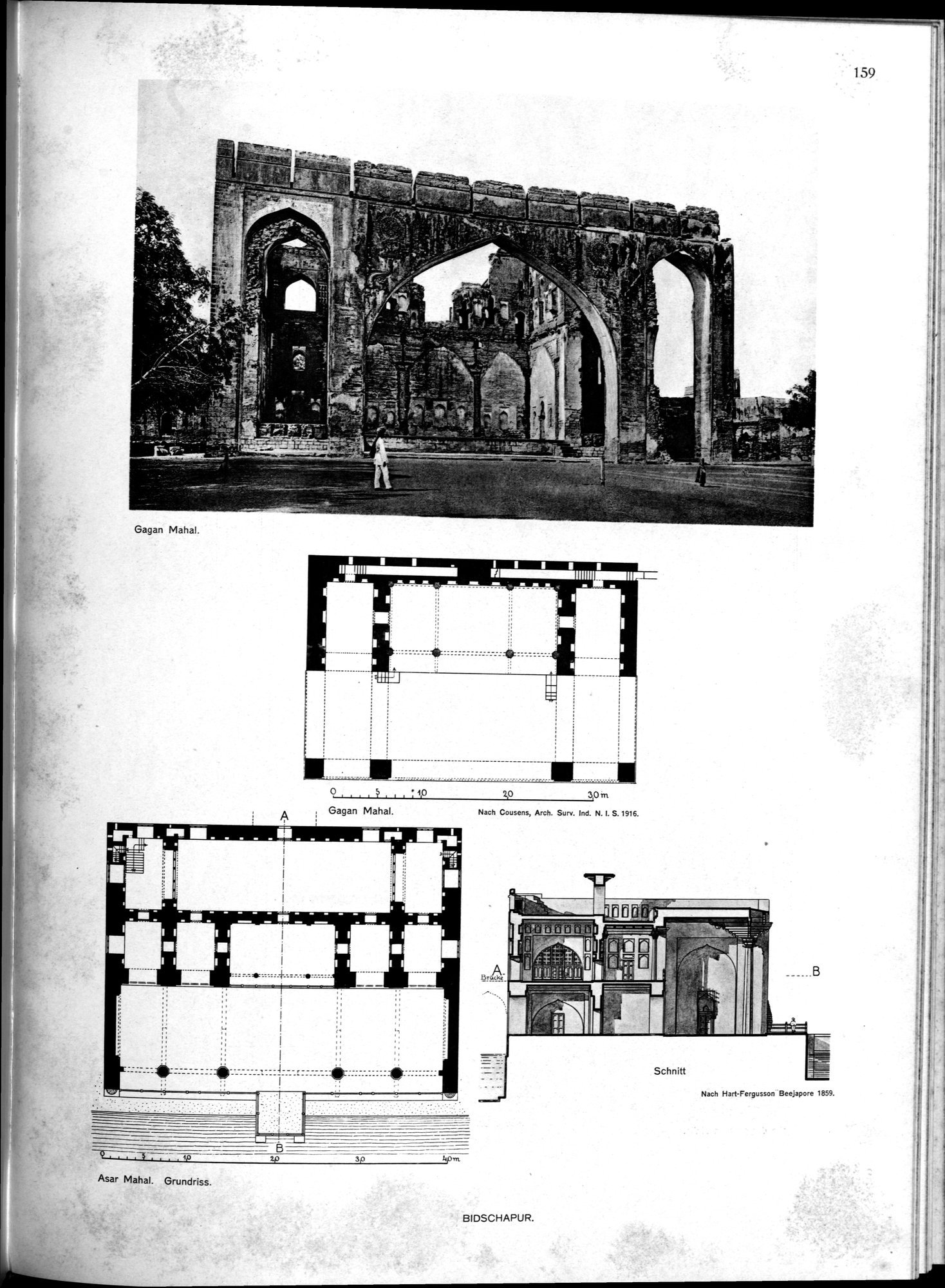 Indische Palaste und Wohnhauser : vol.1 / 275 ページ（白黒高解像度画像）