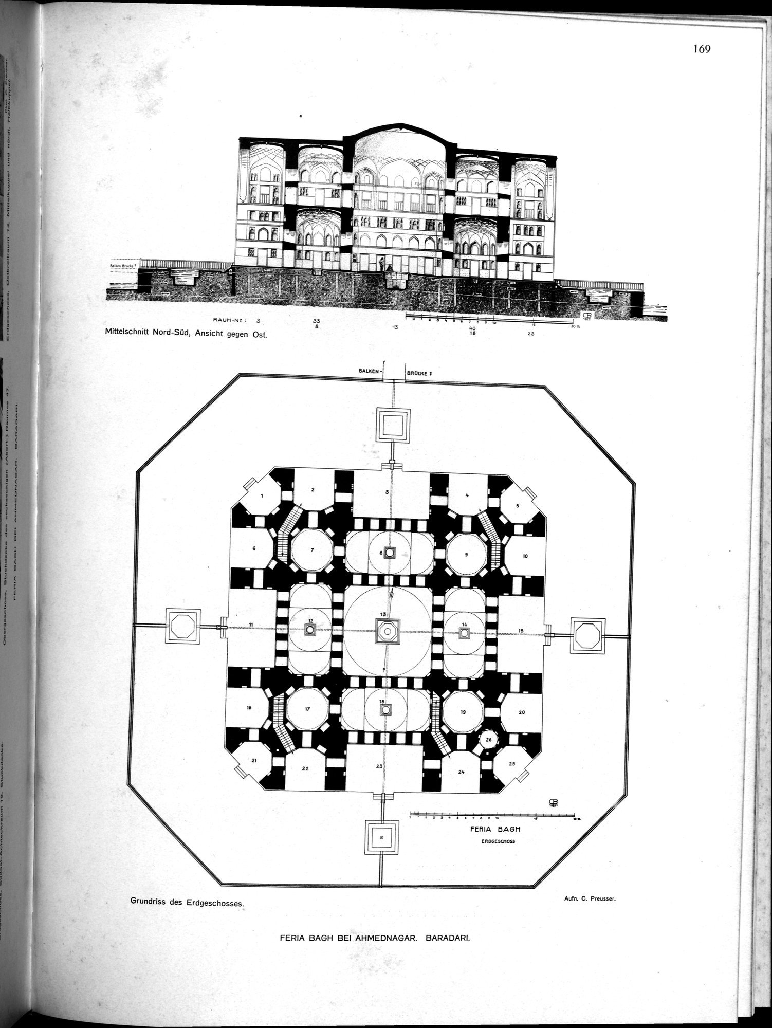 Indische Palaste und Wohnhauser : vol.1 / Page 285 (Grayscale High Resolution Image)