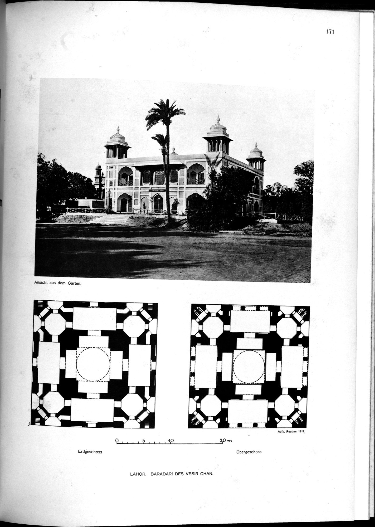 Indische Palaste und Wohnhauser : vol.1 / Page 287 (Grayscale High Resolution Image)