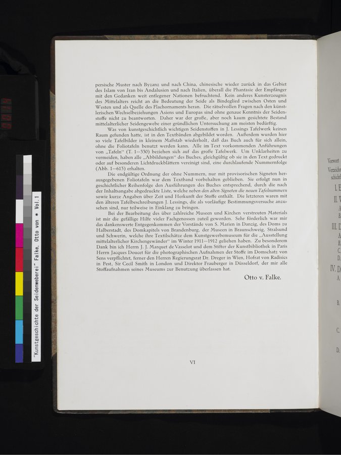 Kunstgeschichte der Seidenweberei : vol.1 / 14 ページ（カラー画像）