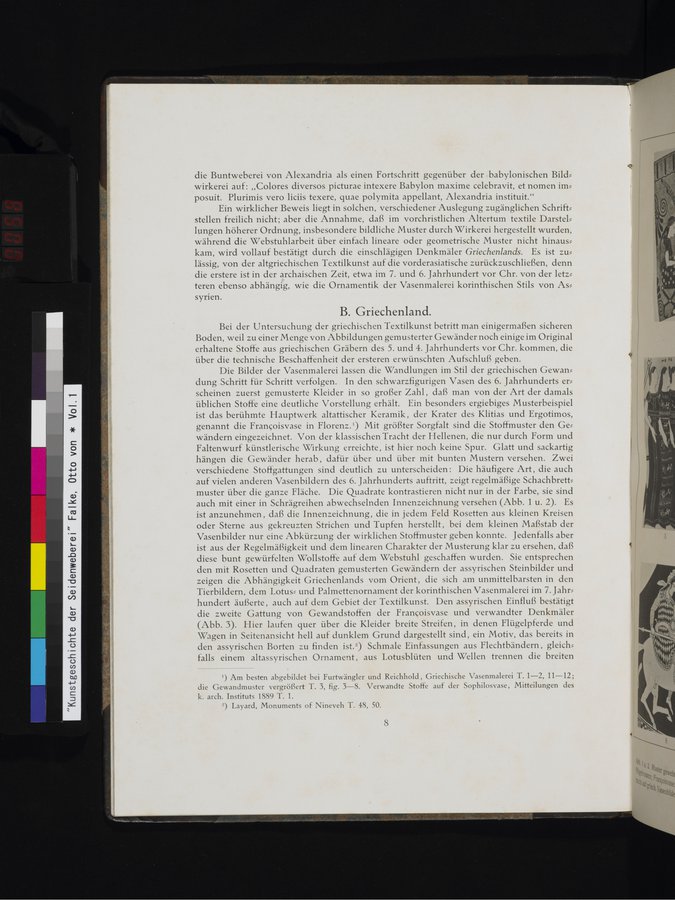 Kunstgeschichte der Seidenweberei : vol.1 / 58 ページ（カラー画像）