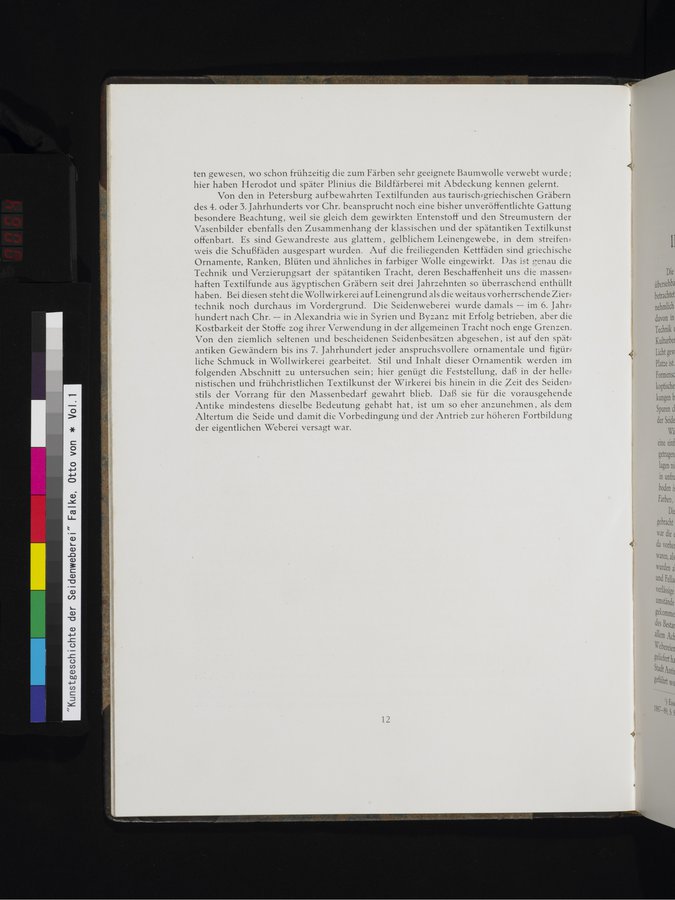 Kunstgeschichte der Seidenweberei : vol.1 / 64 ページ（カラー画像）