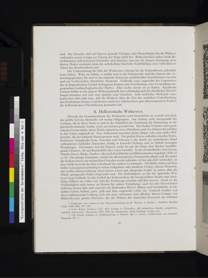 Kunstgeschichte der Seidenweberei : vol.1 / 68 ページ（カラー画像）