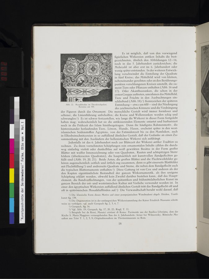 Kunstgeschichte der Seidenweberei : vol.1 / Page 72 (Color Image)