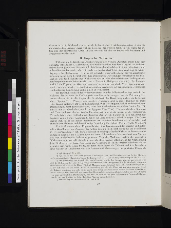 Kunstgeschichte der Seidenweberei : vol.1 / 76 ページ（カラー画像）