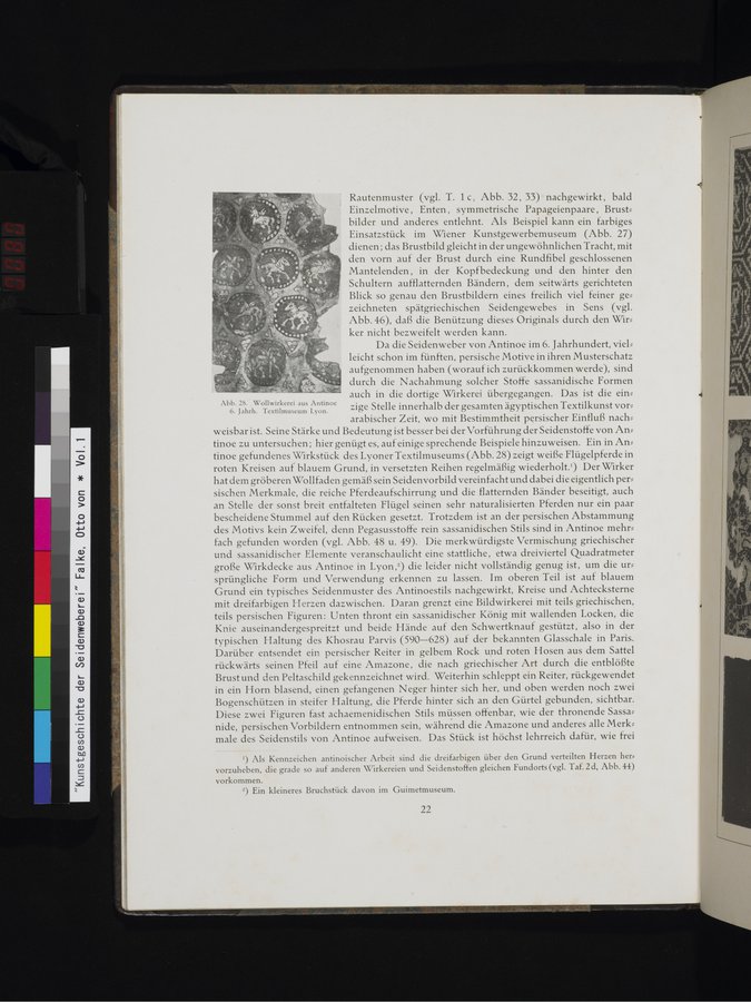 Kunstgeschichte der Seidenweberei : vol.1 / 80 ページ（カラー画像）