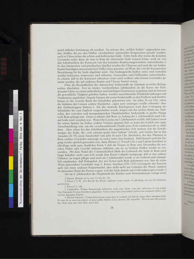 Kunstgeschichte der Seidenweberei : vol.1 / 86 ページ（カラー画像）
