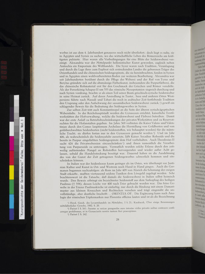 Kunstgeschichte der Seidenweberei : vol.1 / 88 ページ（カラー画像）