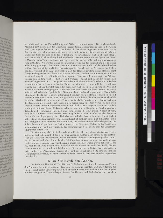Kunstgeschichte der Seidenweberei : vol.1 / 91 ページ（カラー画像）