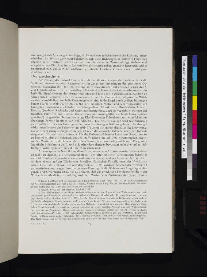 Kunstgeschichte der Seidenweberei : vol.1 / 95 ページ（カラー画像）
