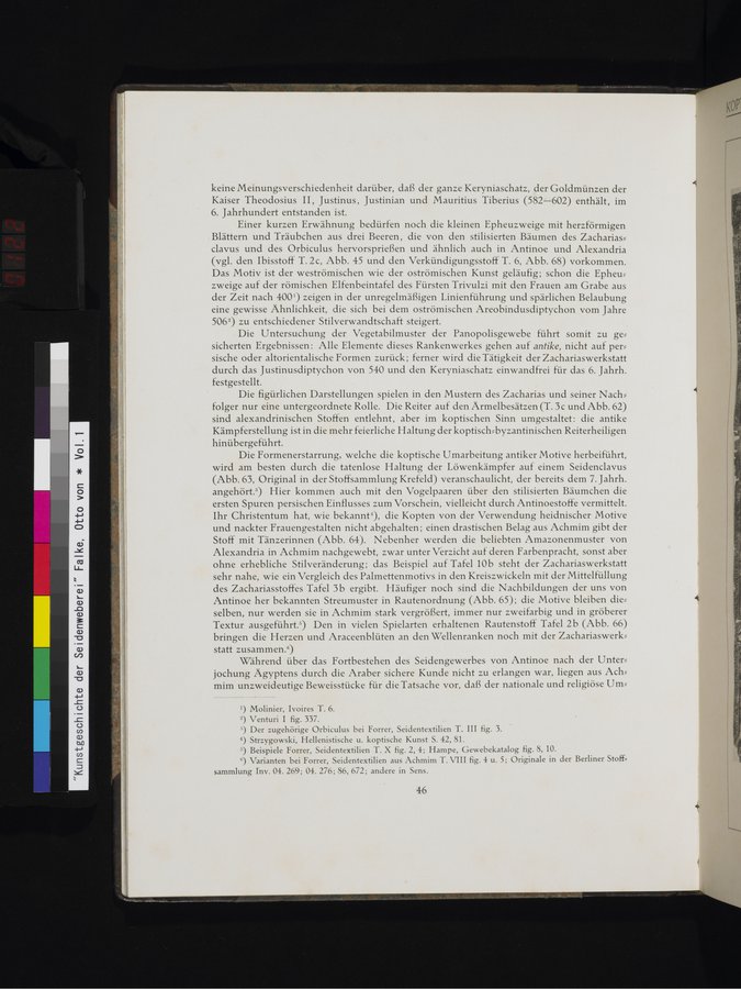 Kunstgeschichte der Seidenweberei : vol.1 / 122 ページ（カラー画像）