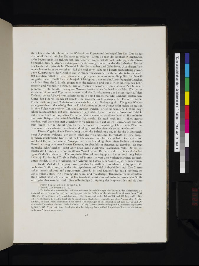 Kunstgeschichte der Seidenweberei : vol.1 / Page 125 (Color Image)