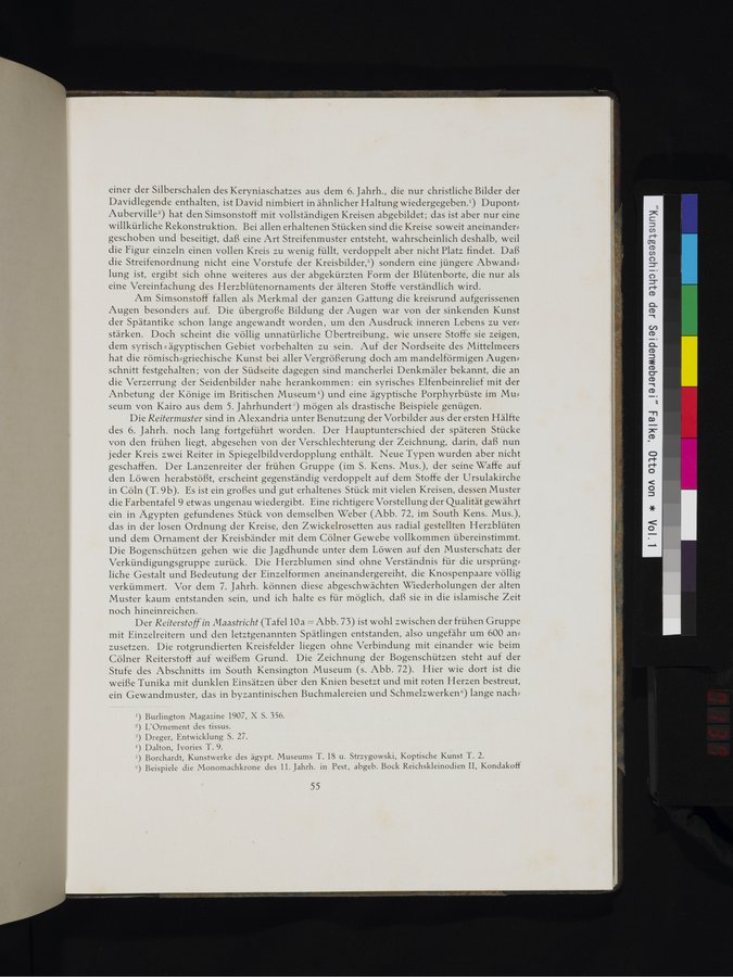 Kunstgeschichte der Seidenweberei : vol.1 / Page 137 (Color Image)
