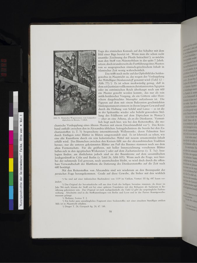 Kunstgeschichte der Seidenweberei : vol.1 / 140 ページ（カラー画像）