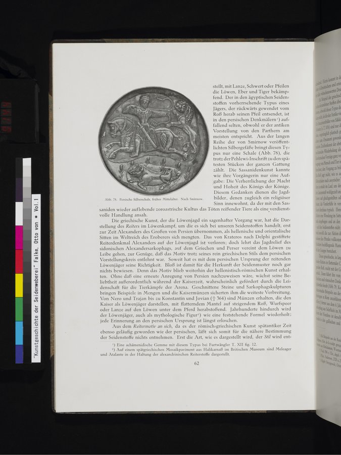 Kunstgeschichte der Seidenweberei : vol.1 / 144 ページ（カラー画像）