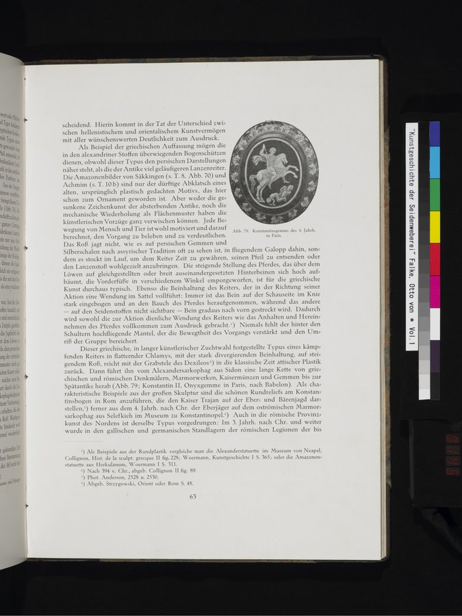 Kunstgeschichte der Seidenweberei : vol.1 / 145 ページ（カラー画像）