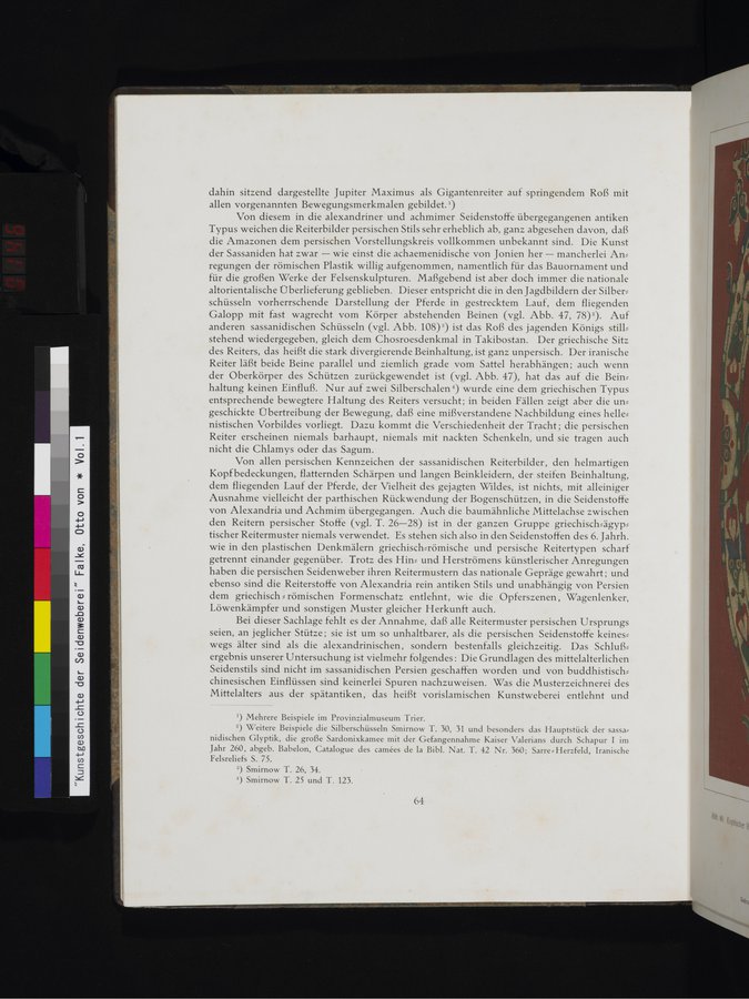 Kunstgeschichte der Seidenweberei : vol.1 / 146 ページ（カラー画像）