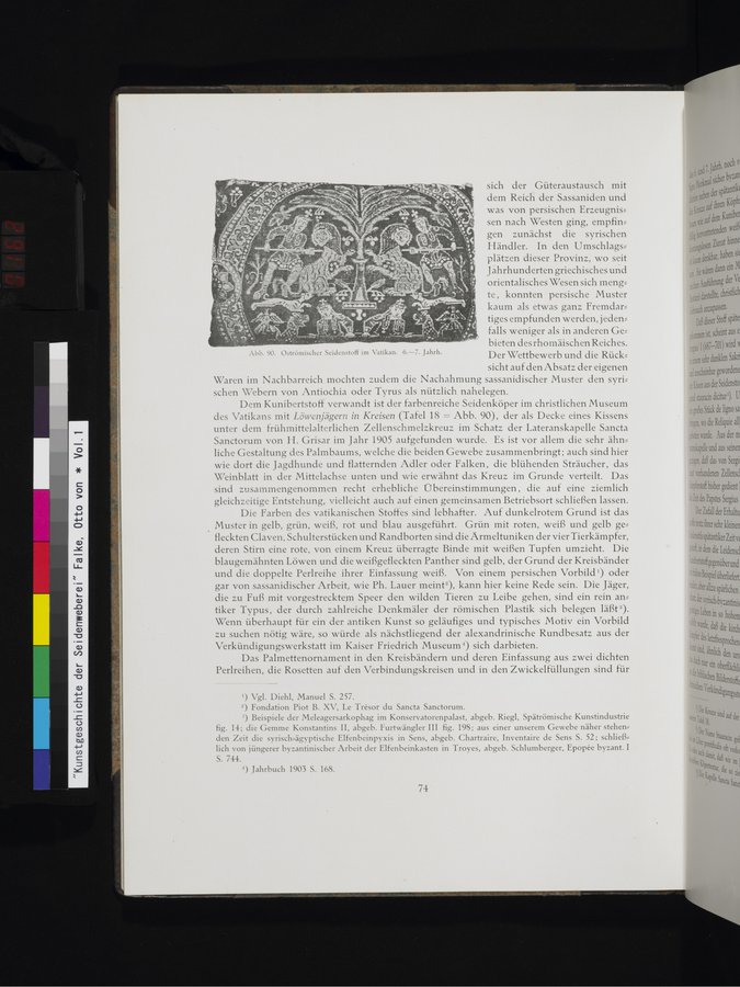 Kunstgeschichte der Seidenweberei : vol.1 / 162 ページ（カラー画像）