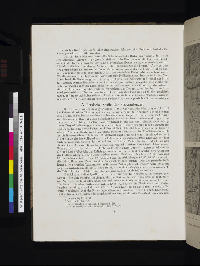 Kunstgeschichte der Seidenweberei : vol.1 / 166 ページ（カラー画像）