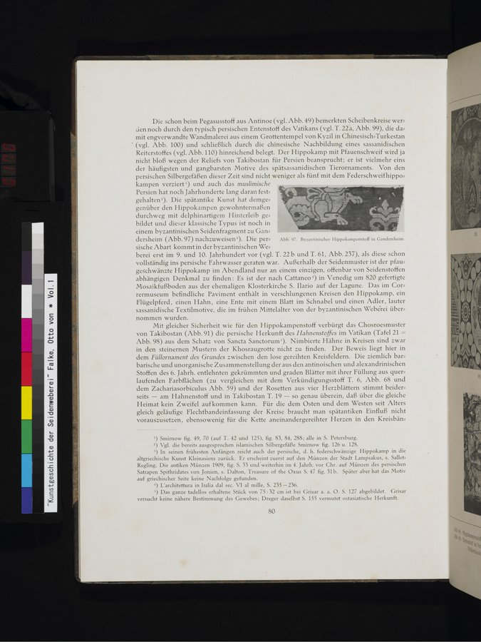 Kunstgeschichte der Seidenweberei : vol.1 / 170 ページ（カラー画像）