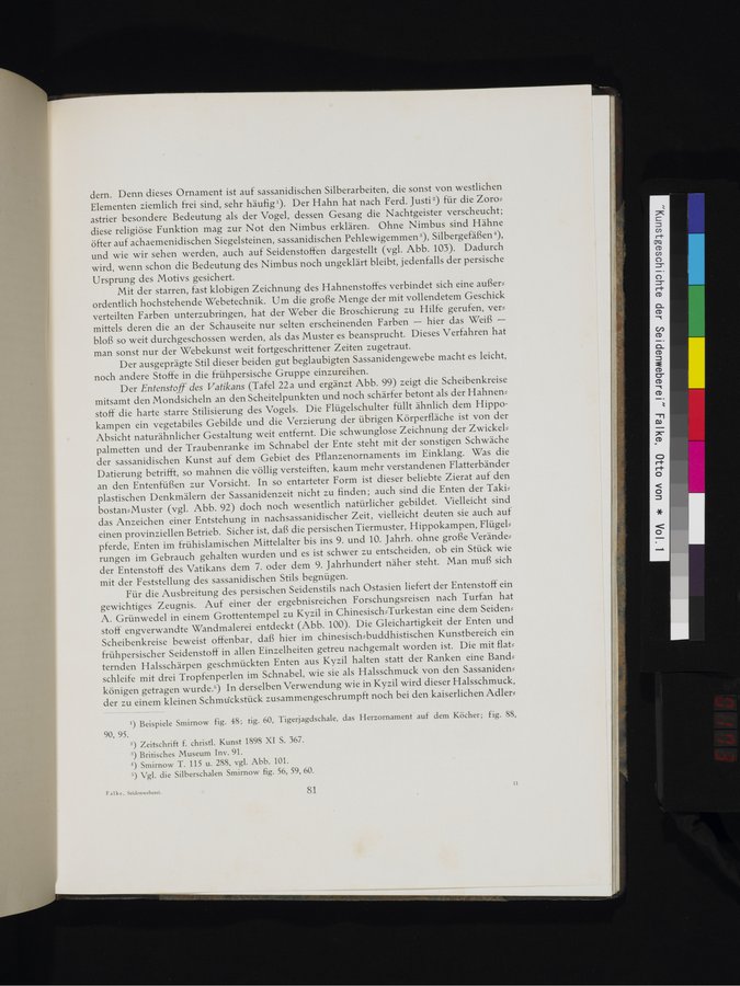 Kunstgeschichte der Seidenweberei : vol.1 / 173 ページ（カラー画像）