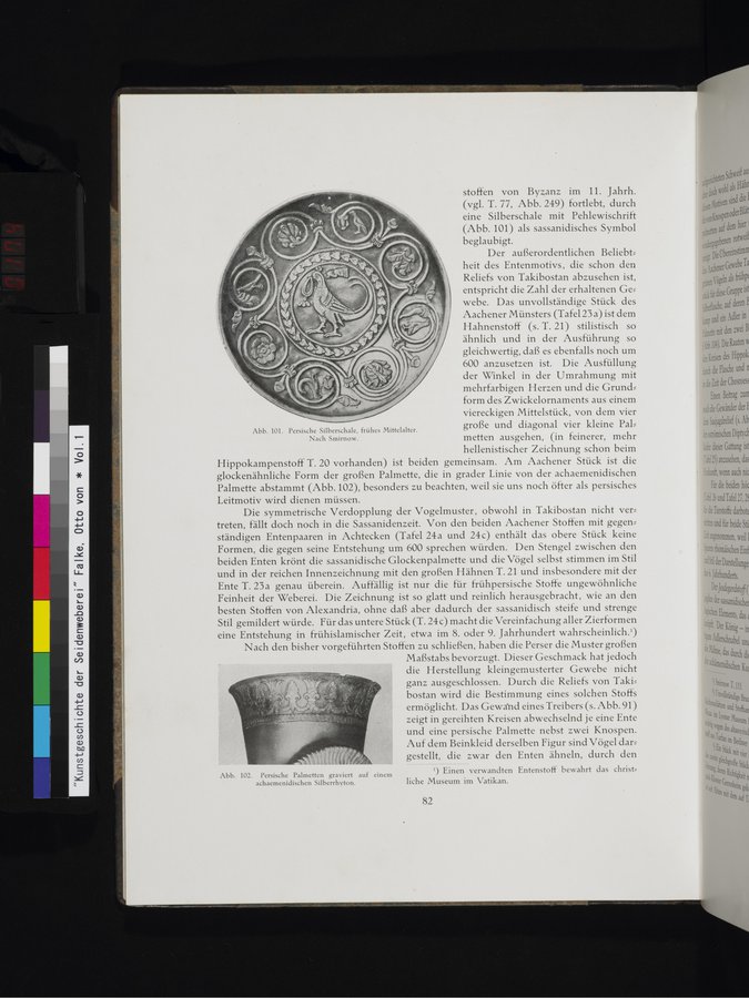 Kunstgeschichte der Seidenweberei : vol.1 / 174 ページ（カラー画像）