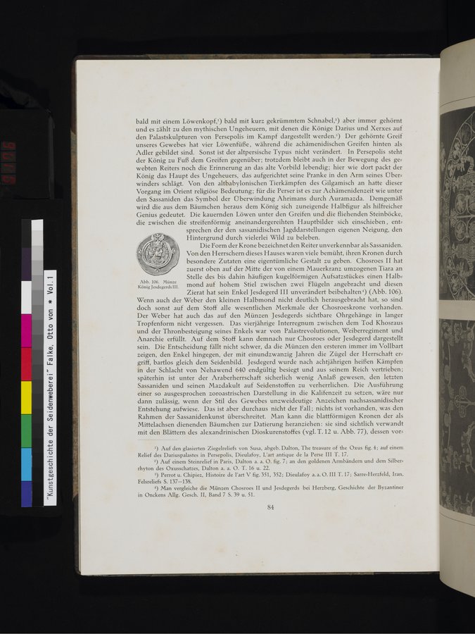 Kunstgeschichte der Seidenweberei : vol.1 / 176 ページ（カラー画像）